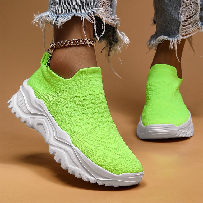 Ortho Cloud Slip Ons (Bright Green)