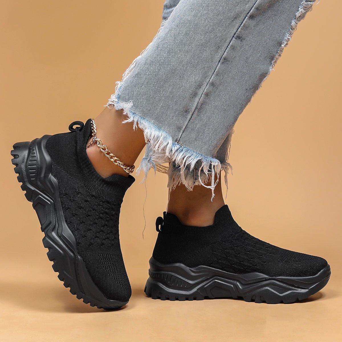 Ortho Cloud Slip Ons (Black)