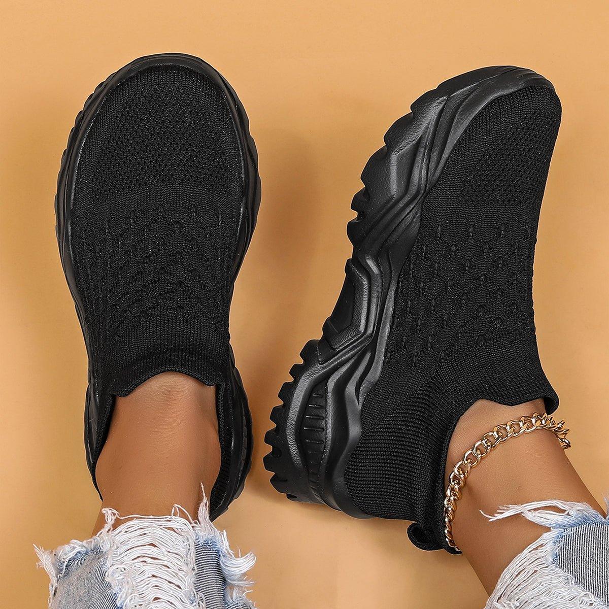 Ortho Cloud Slip Ons (Black)
