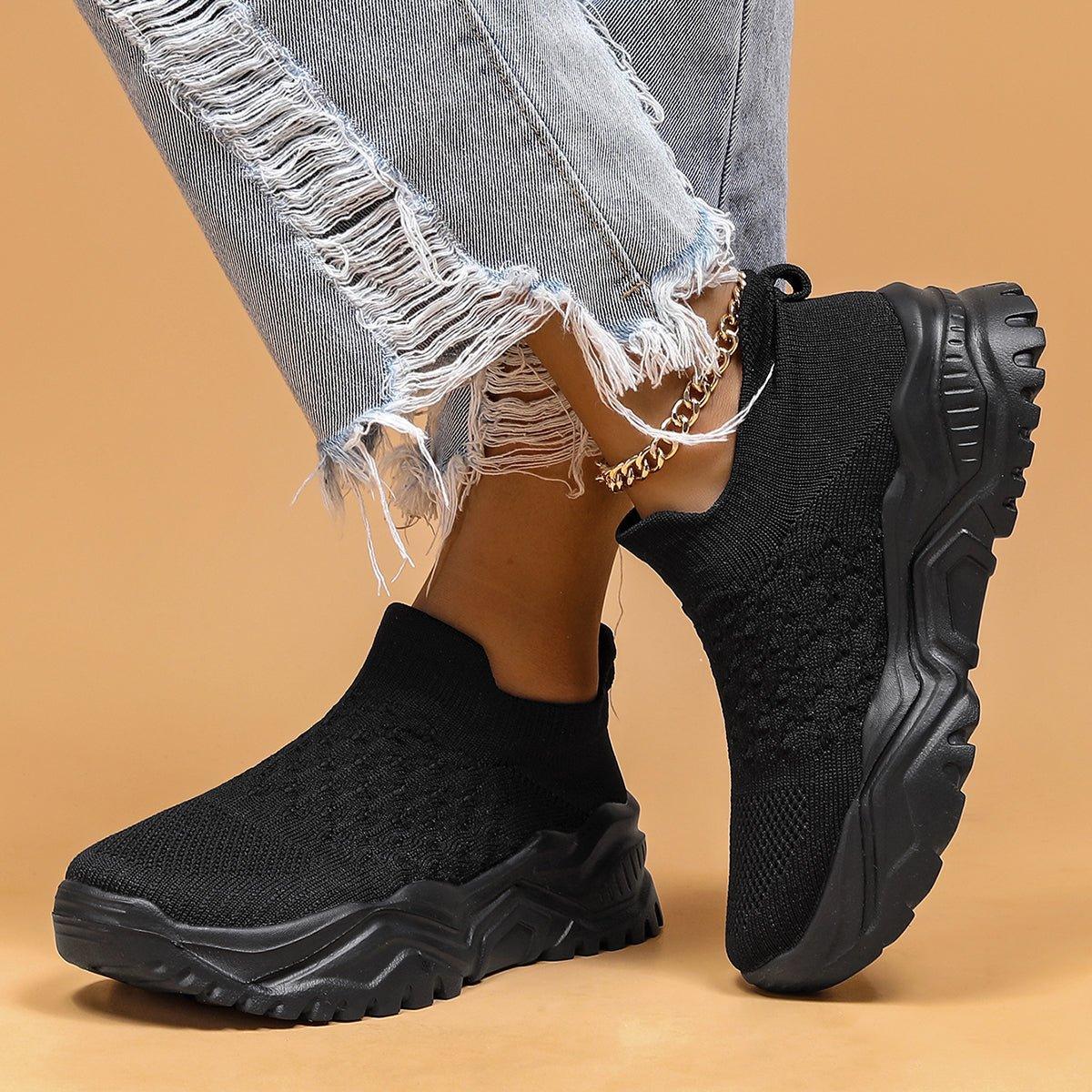 Ortho Cloud Slip Ons (Black)