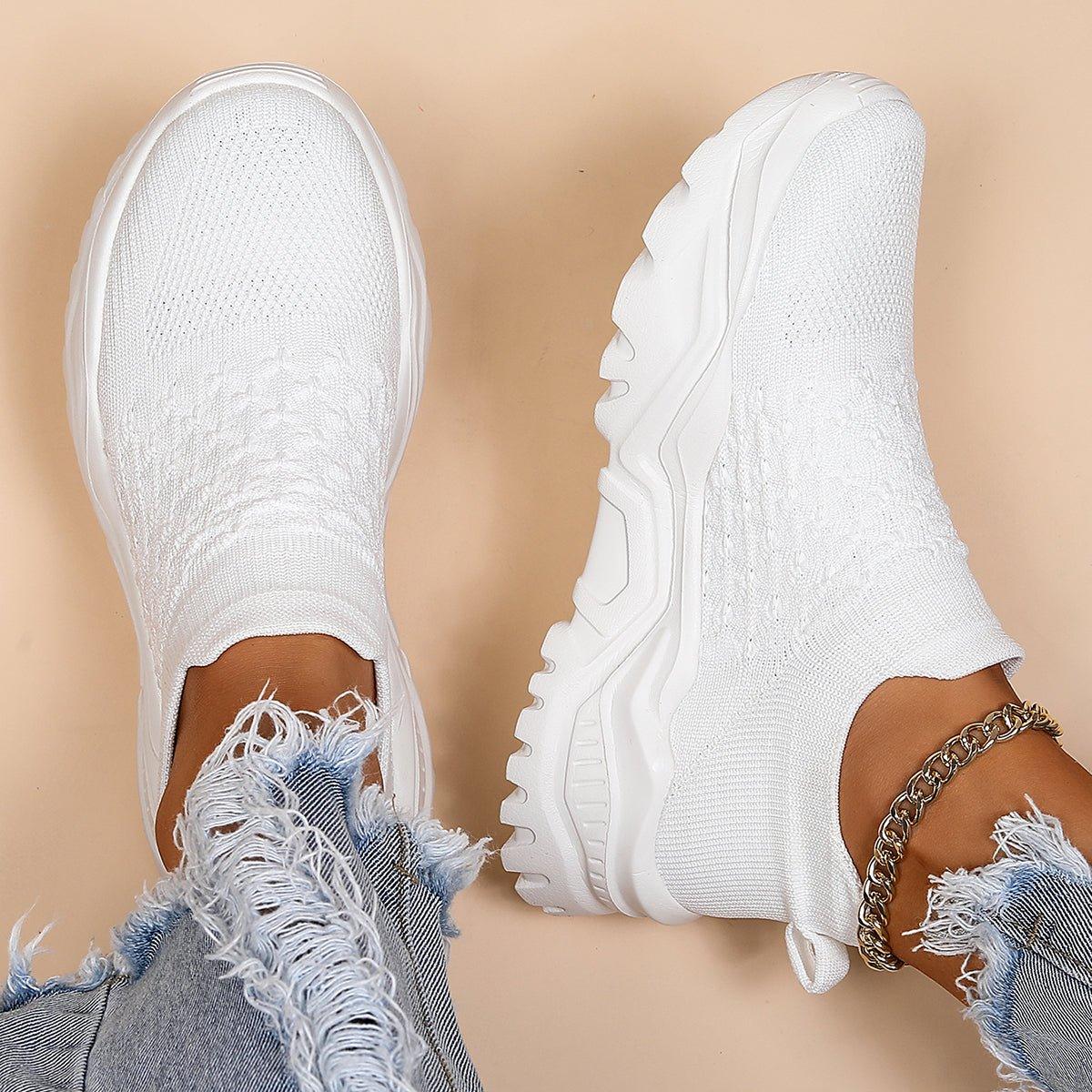 Ortho Cloud Slip Ons (All White)