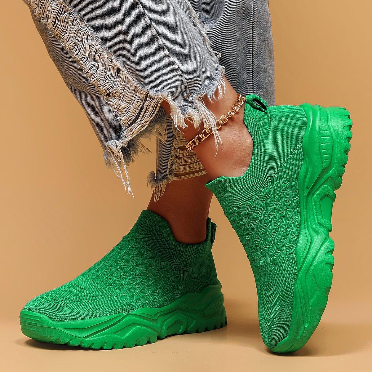 Ortho Cloud Slip Ons (Green)
