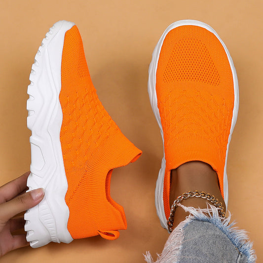 Ortho Cloud Slip Ons (Orange White)