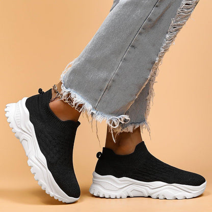 Ortho Cloud Slip Ons (Black White)