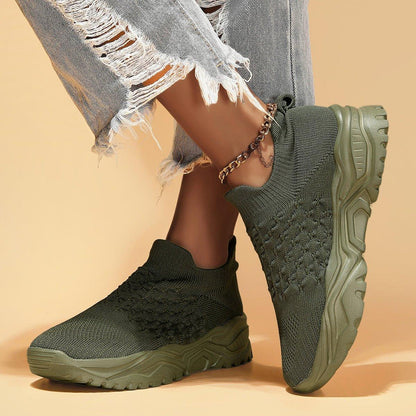 Ortho Cloud Slip Ons (Olive Green)
