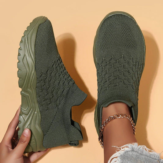 Ortho Cloud Slip Ons (Olive Green)