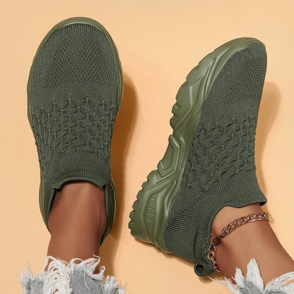 Ortho Cloud Slip Ons (Olive Green)