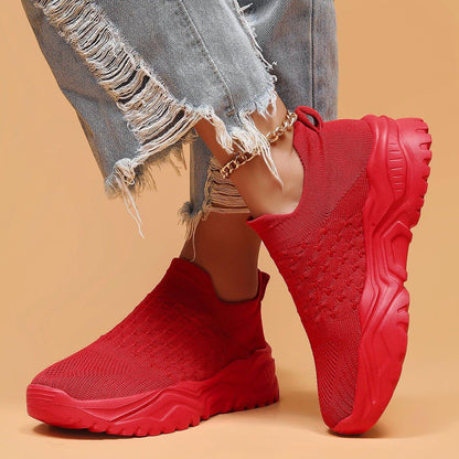 Ortho Cloud Slip Ons (Red Rose)