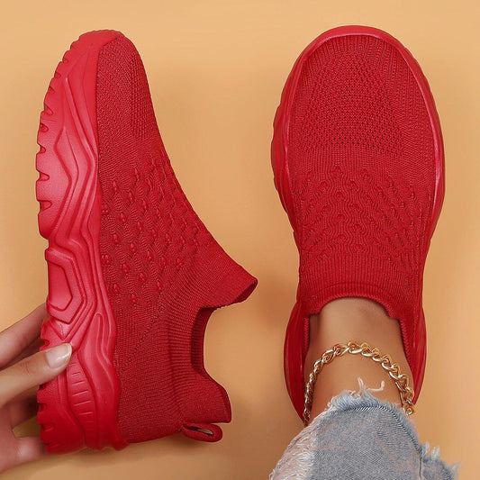 Ortho Cloud Slip Ons (Red Rose)